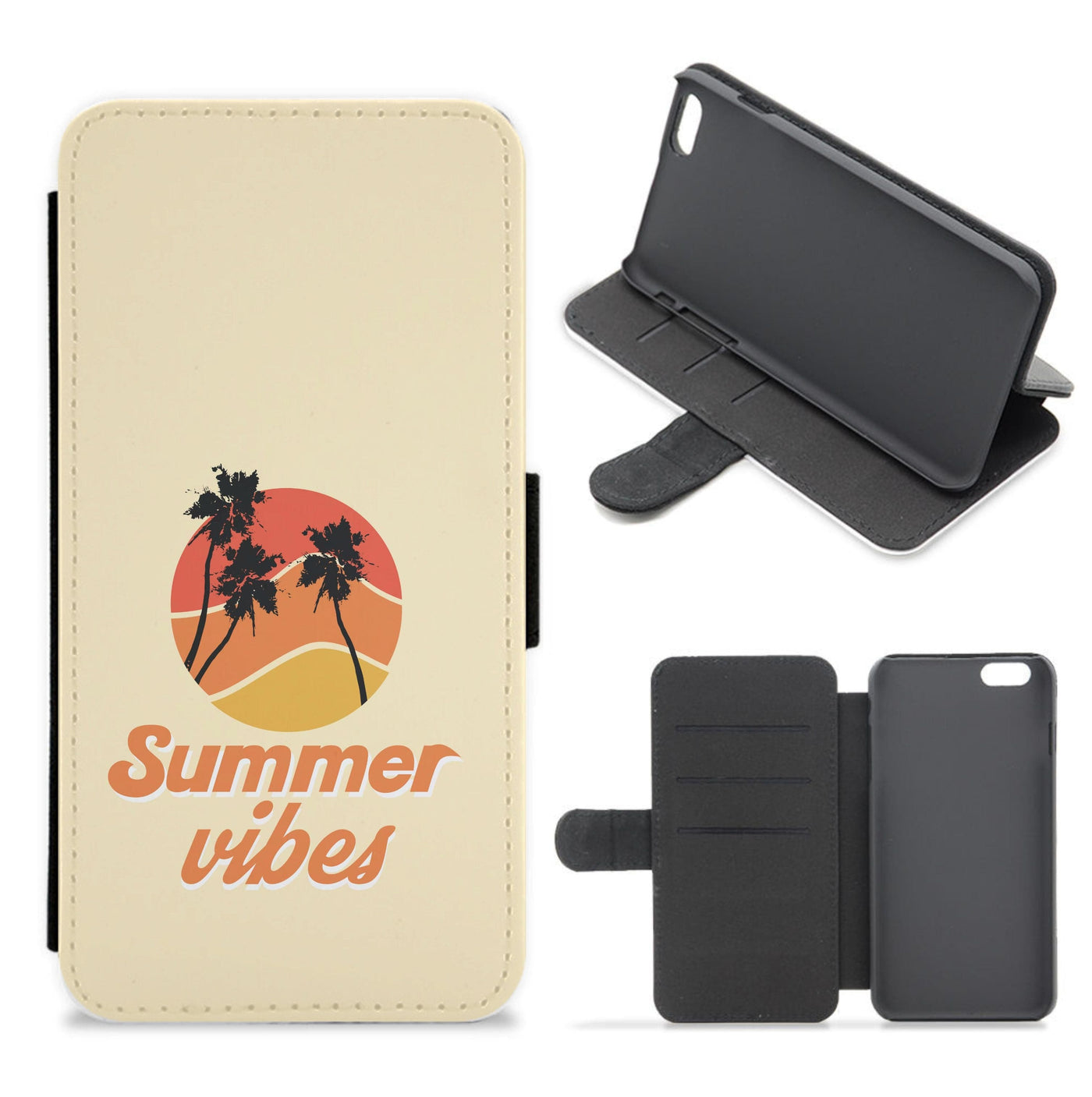 Summer Vibes Flip / Wallet Phone Case