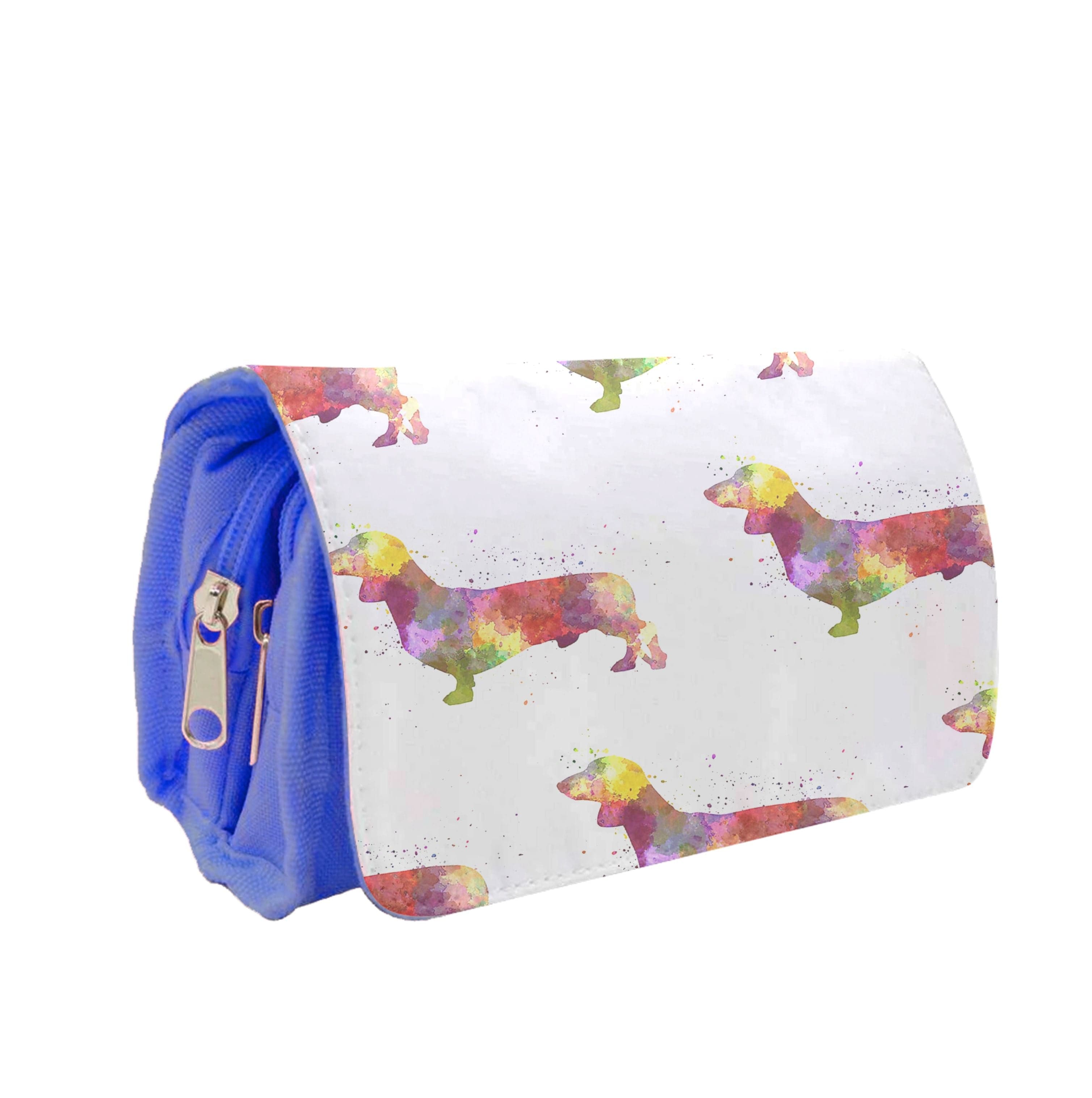 Watercolour Dachshund Pencil Case