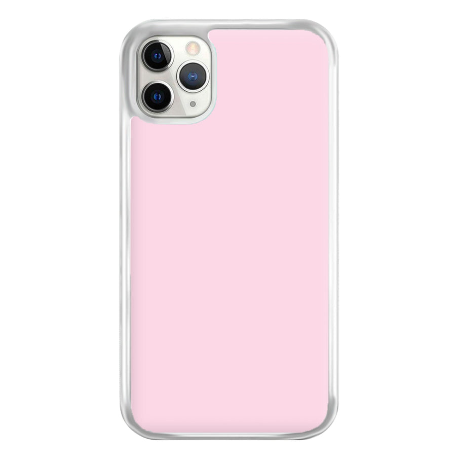 Back To Casics - Pretty Pastels - Plain Pink Phone Case