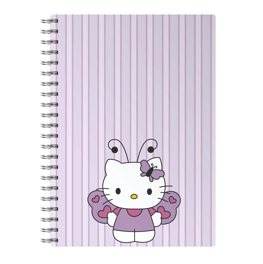 Butterfly - Hello Kitty Notebook