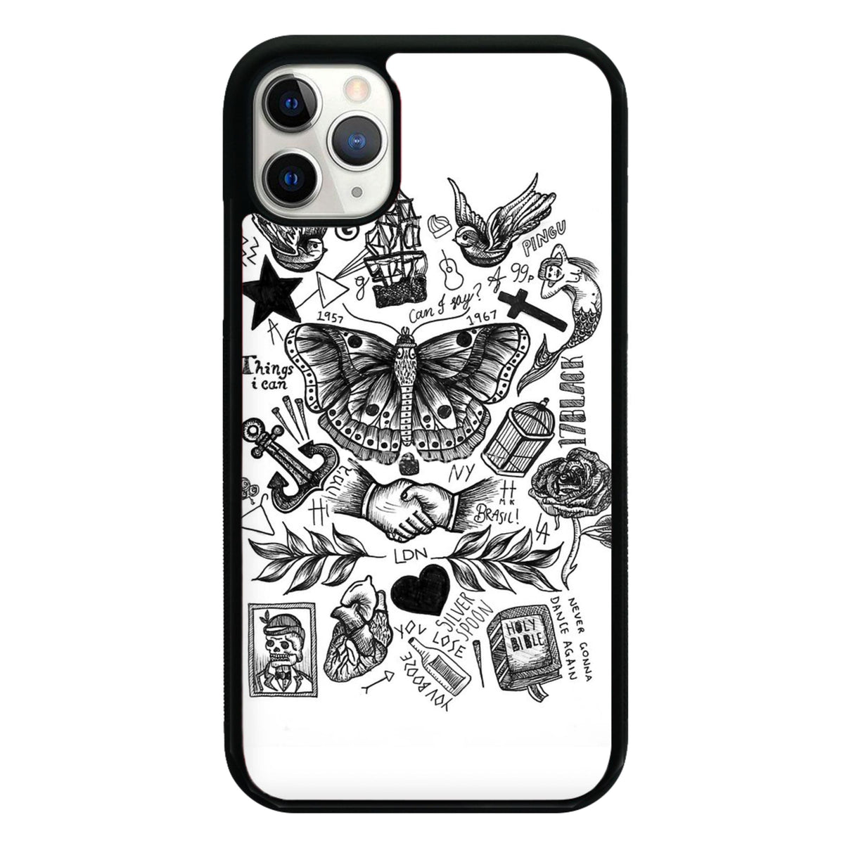 Harry Style's Tattoos Phone Case - Fun Cases