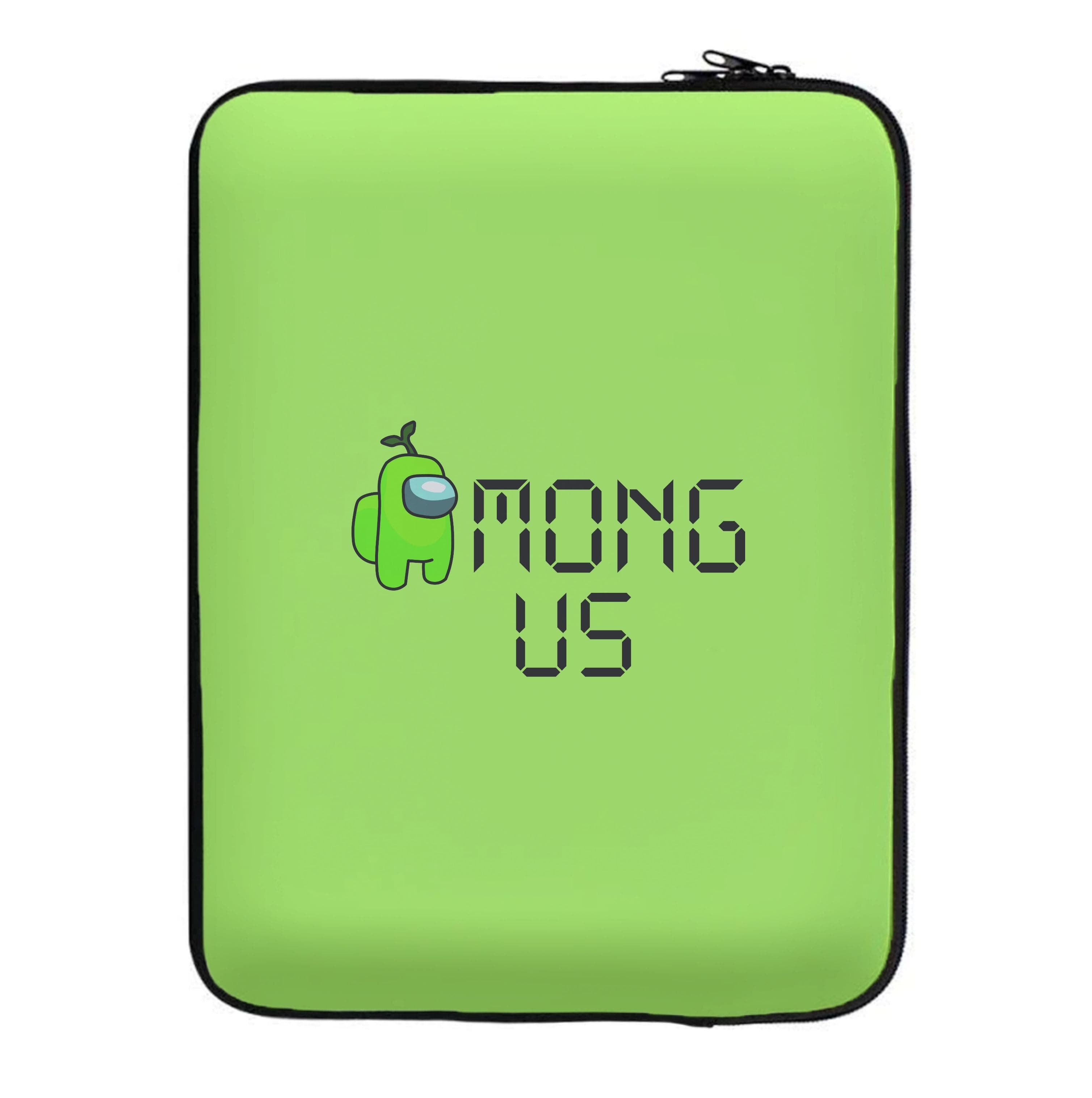 Among Gaming - Green Laptop Sleeve