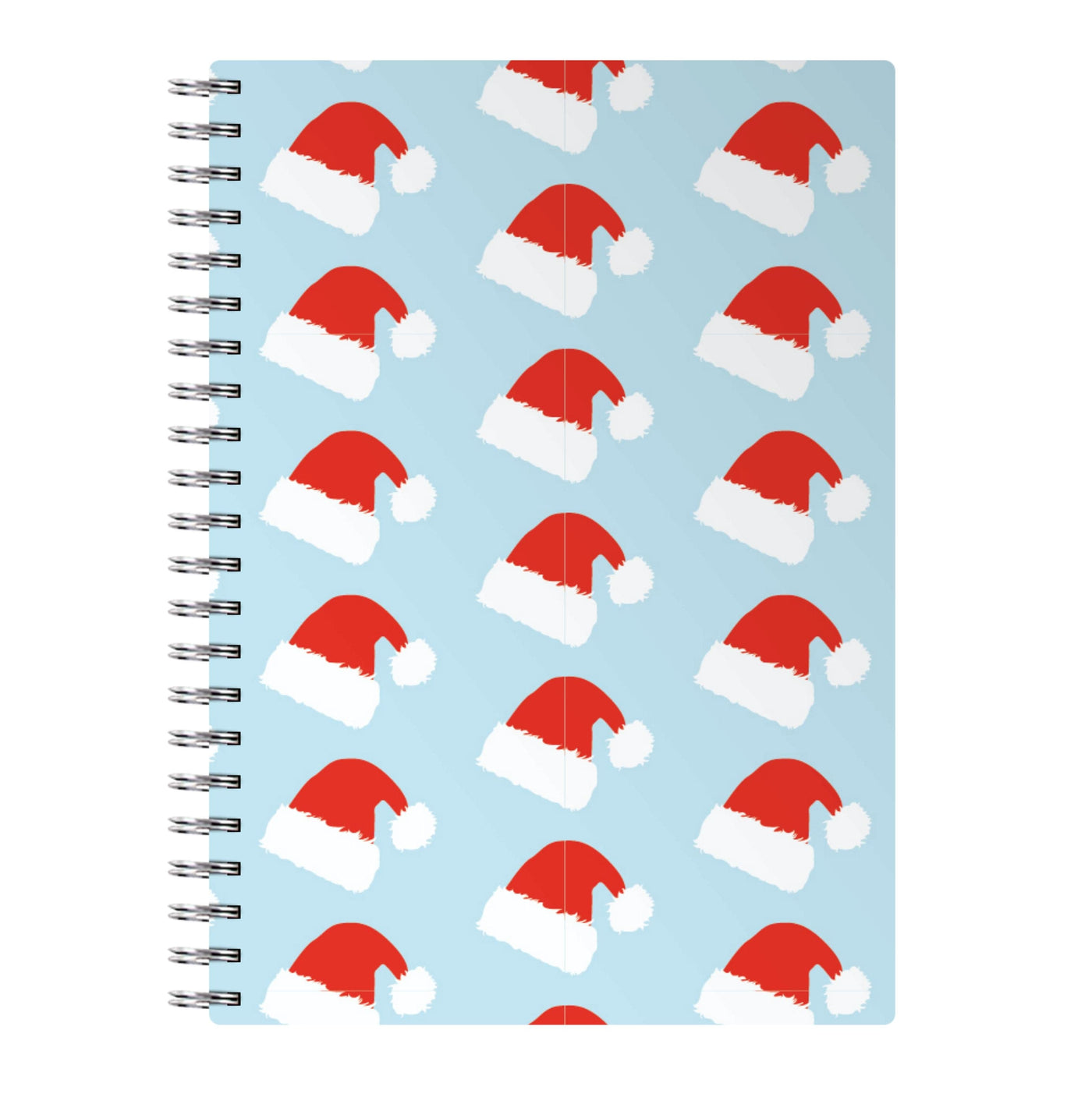 Santa Hat - Christmas Patterns Notebook