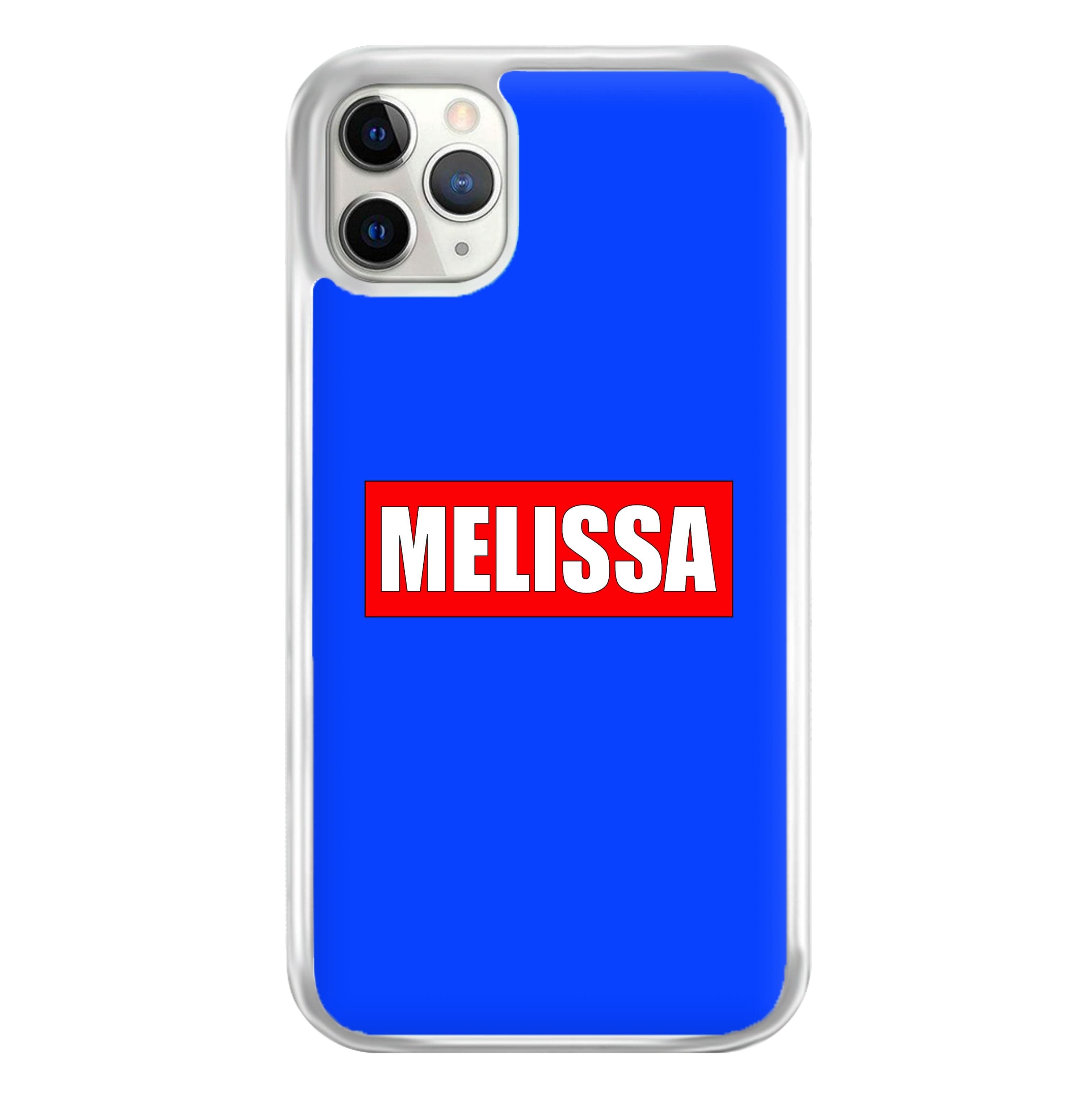 Red And Blue - Personalised Superhero Comic Phone Case