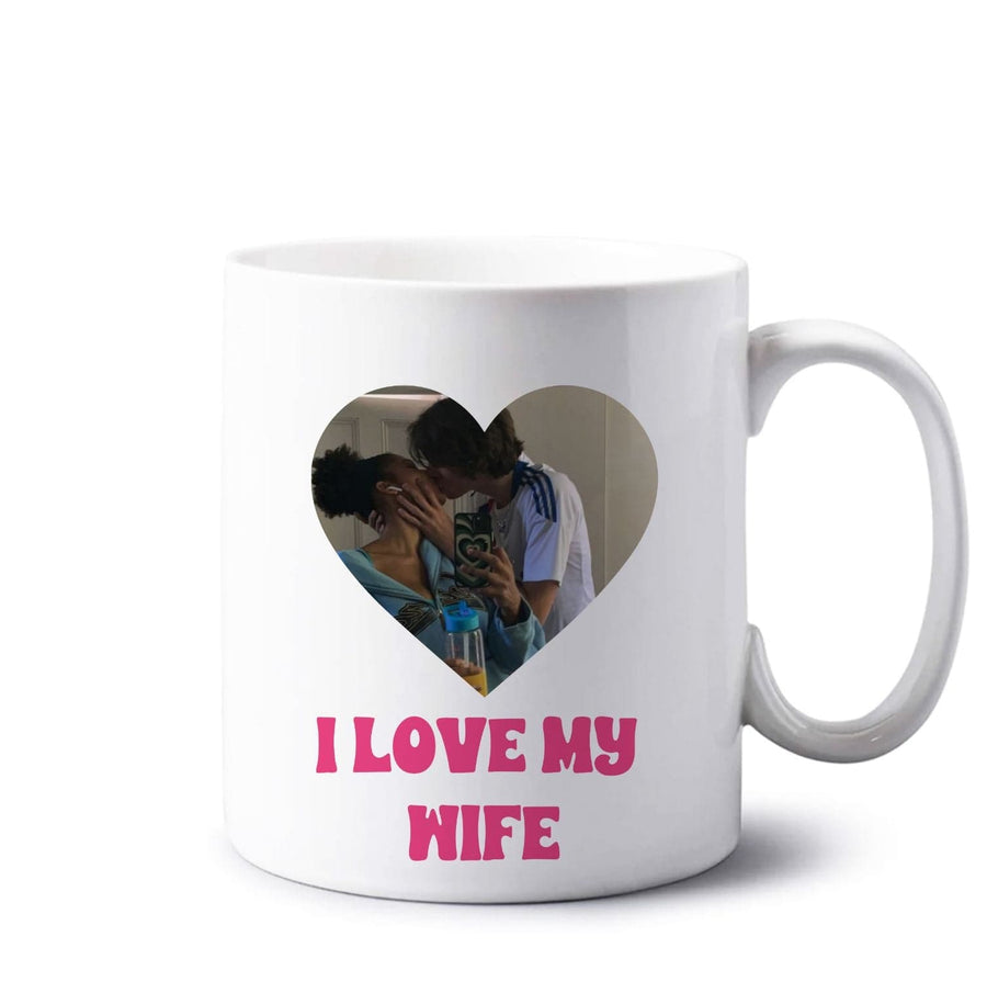 I Love My Wife - Personalised Couples Mug
