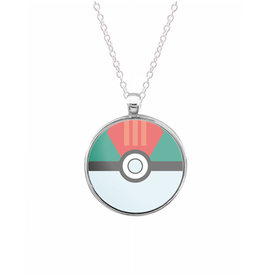 Lure Ball Green - Pokemon Necklace