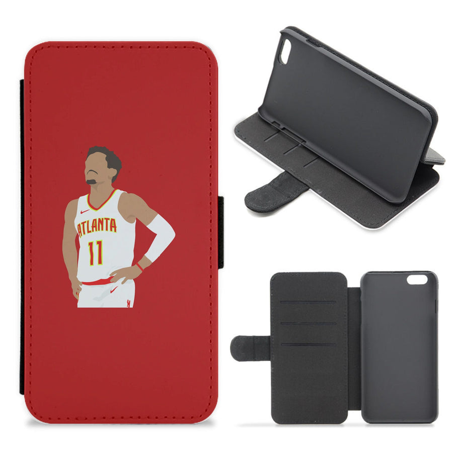 Trae Young - Basketball Flip / Wallet Phone Case