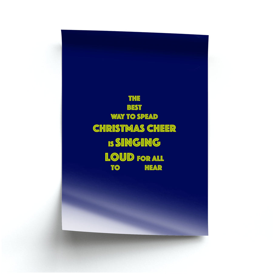 Christmas Cheer - Elf Poster