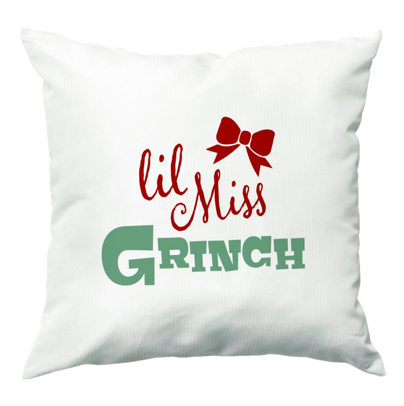 Lil Miss Grinch Cushion