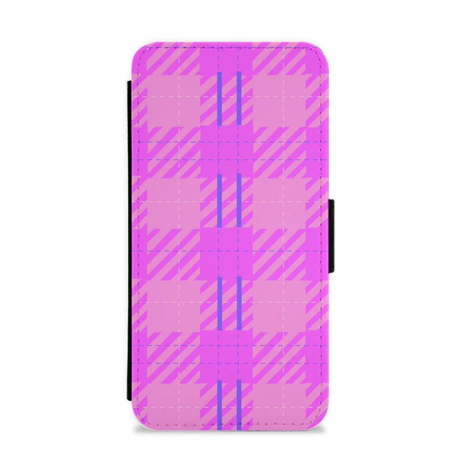 Pink Wrapping - Christmas Patterns Flip / Wallet Phone Case