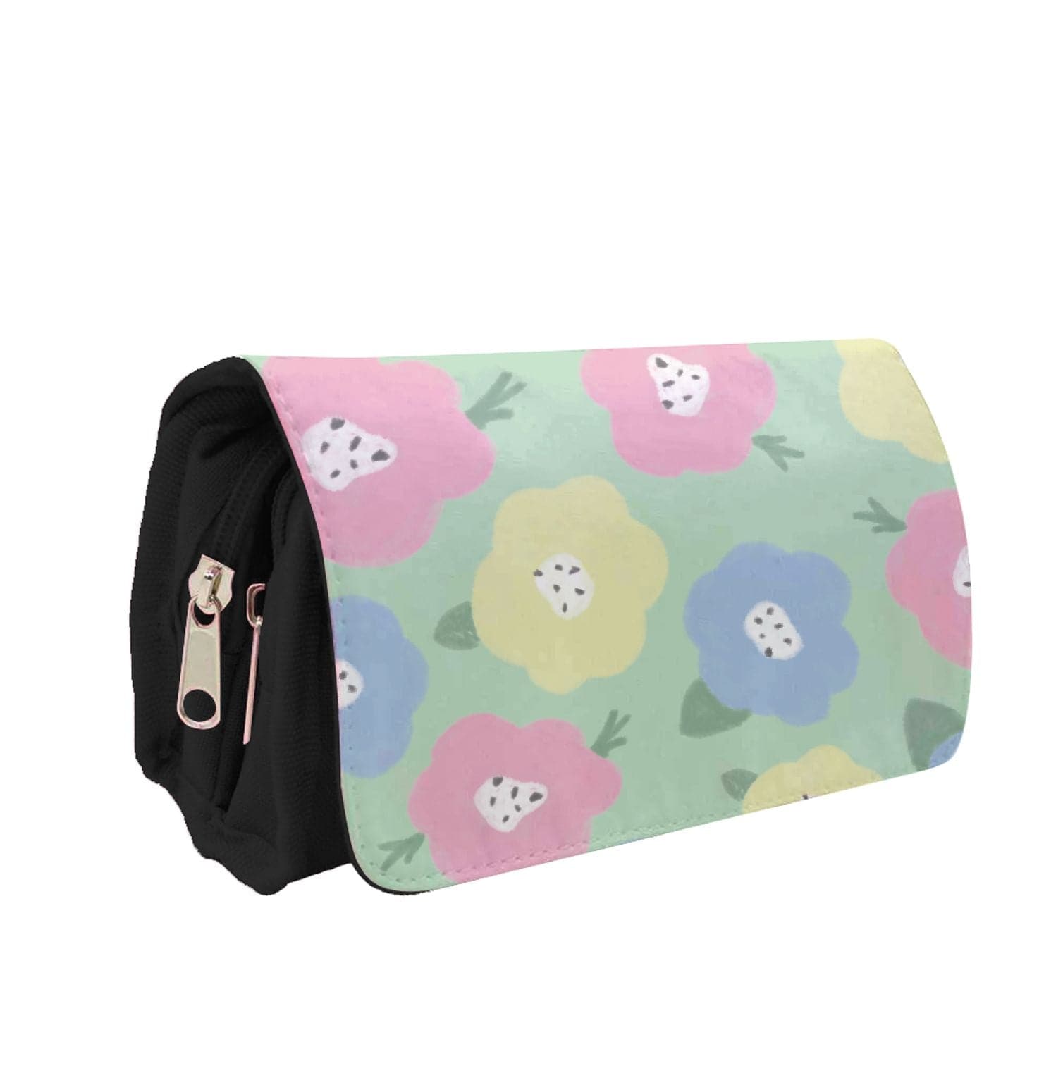 Painted Flowers - Floral Patterns Pencil Case