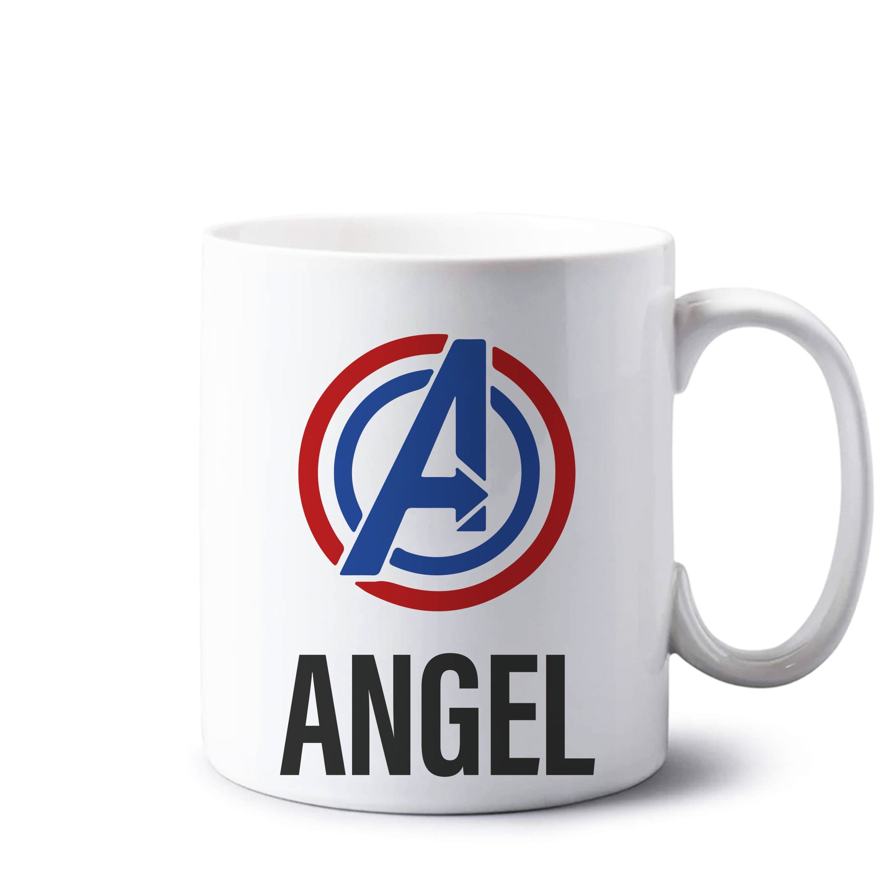 Superheroes Symbol - Personalised Superhero Comic Mug