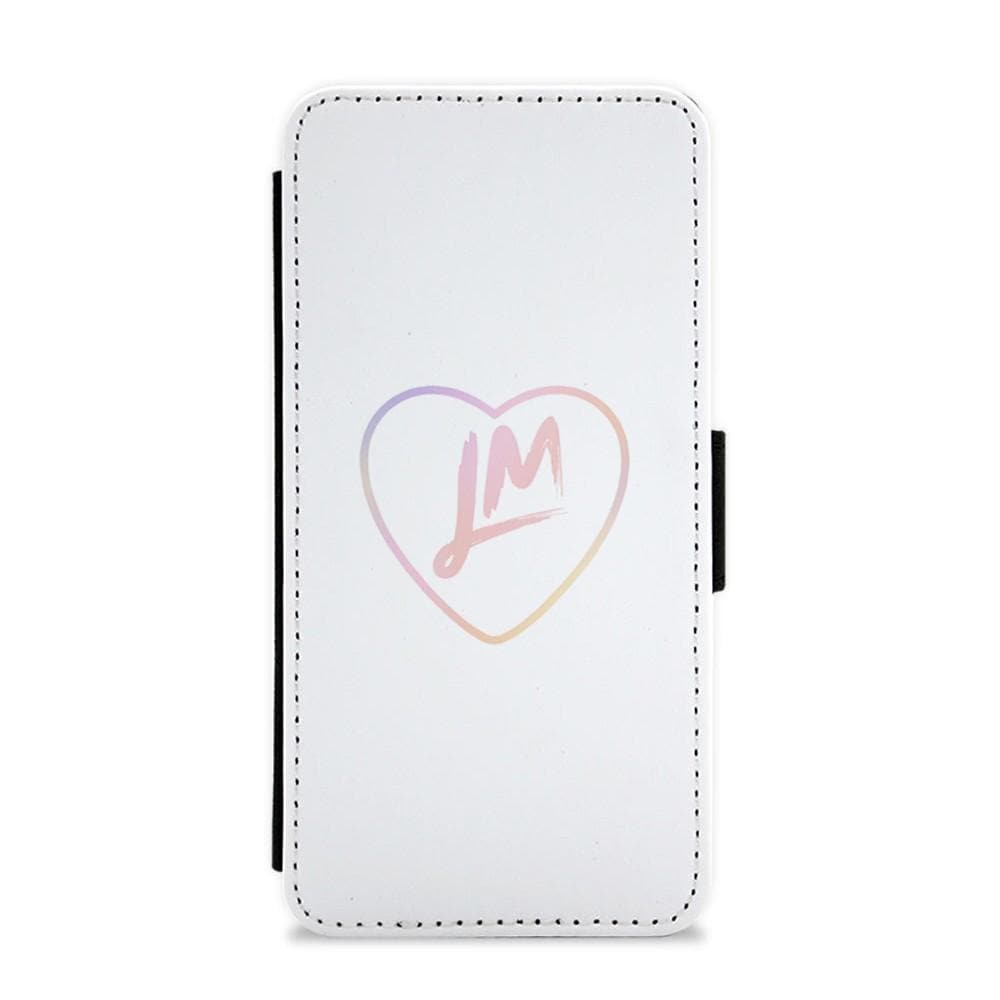 Little Mix Heart Flip / Wallet Phone Case - Pastel - Fun Cases