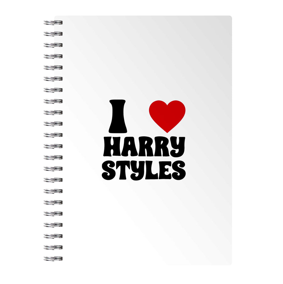 I Love Harry Styles Notebook