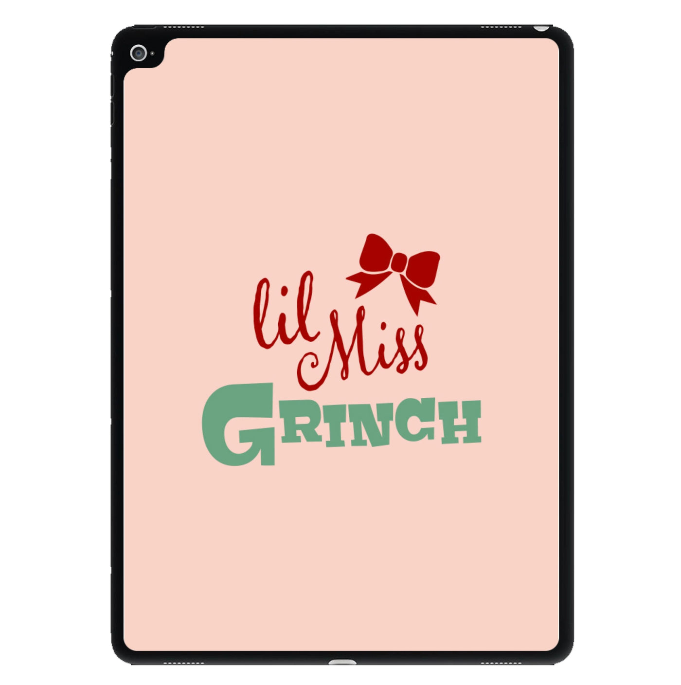 Lil Miss Grinch iPad Case