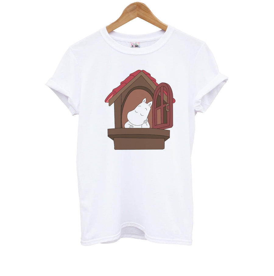 The Window - Moomin Kids T-Shirt