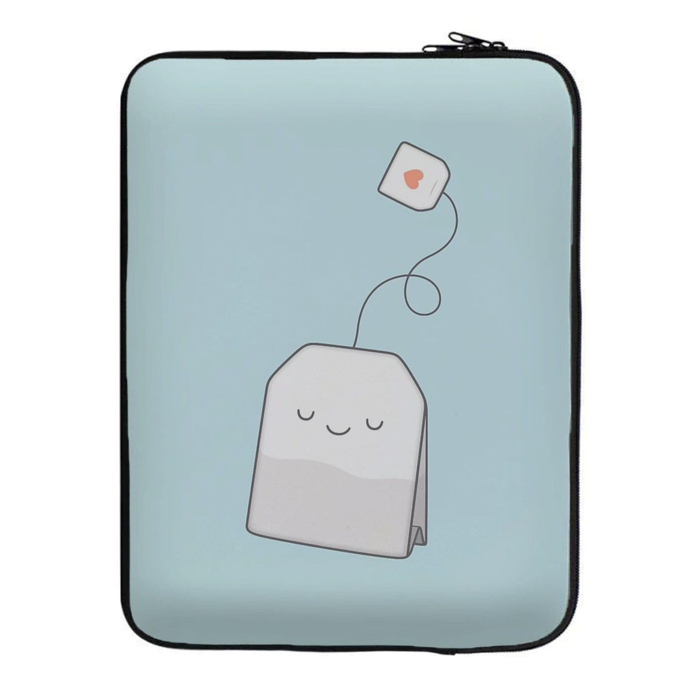 Tea Time - Cartoon Tea Bag Laptop Sleeve