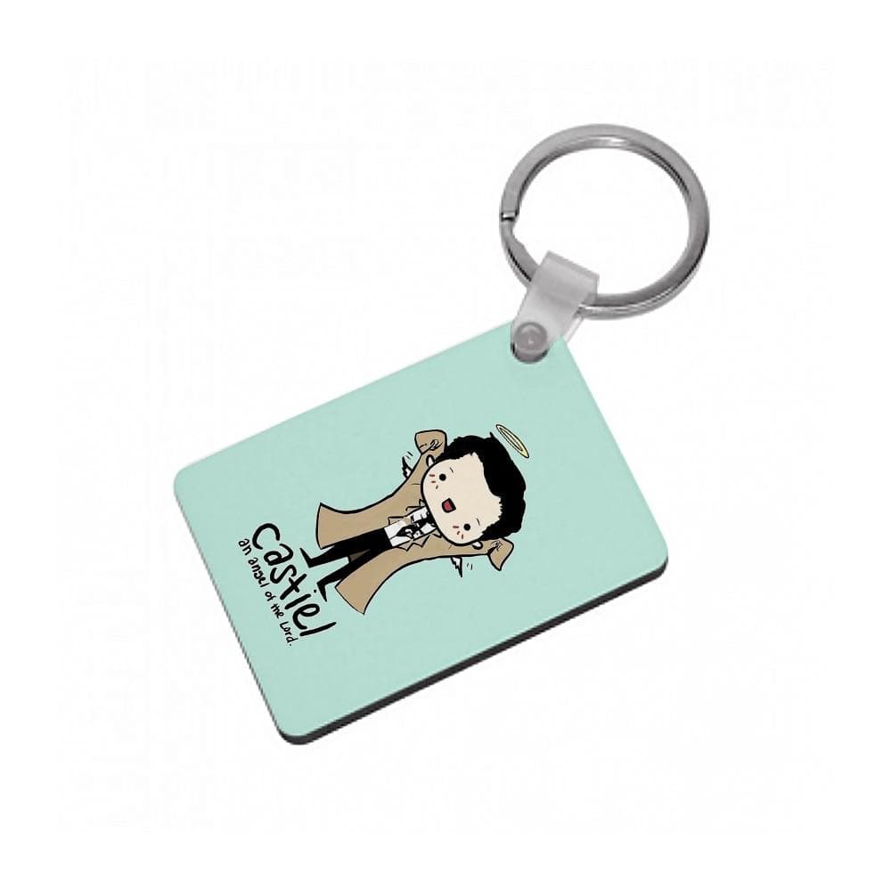 Castiel - Angel of the Lord - Supernatural Keyring - Fun Cases