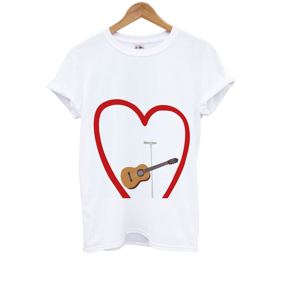 Love Guitar - Sabrina Carpenter Kids T-Shirt