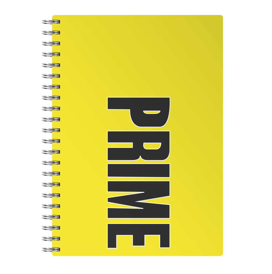 Prime - Yellow Notebook