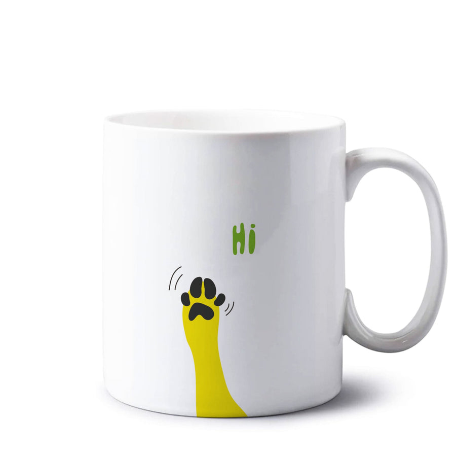 Hi - Dog Patterns Mug