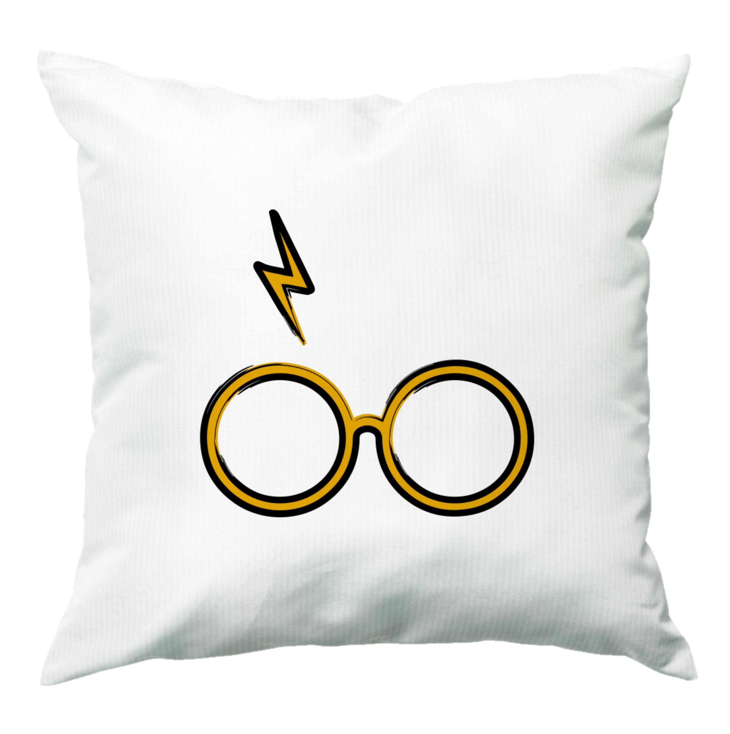 Glasses & Scar Cushion