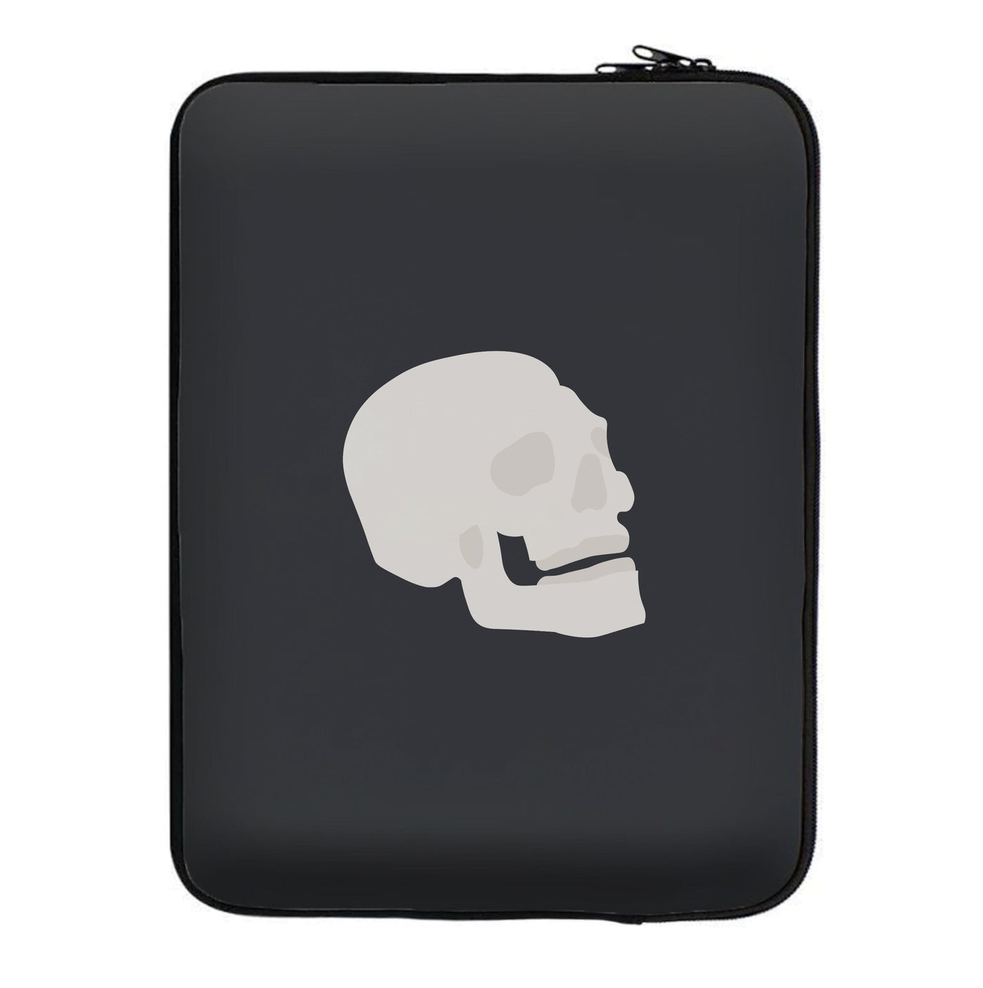 Skull Outline - Halloween Laptop Sleeve