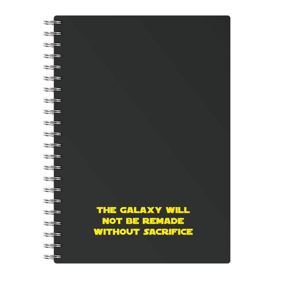 Galaxy Will Not Be Remade - Tales Of The Jedi  Notebook