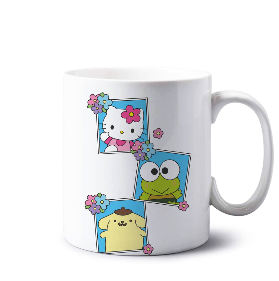 Pompompurin, Hello Kitty And Keroppi - Hello Kitty Mug
