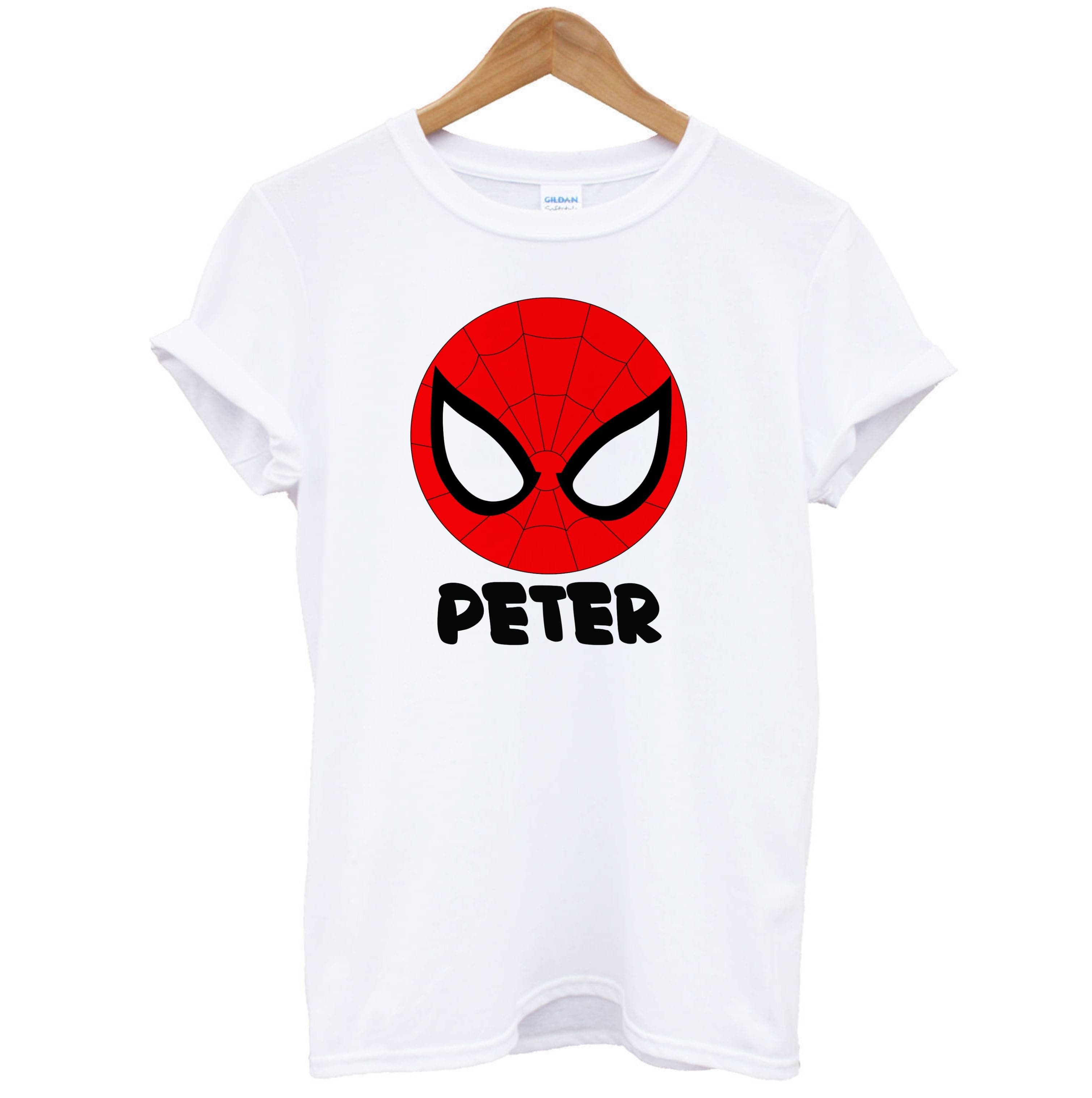 SpiderMan - Personalised Superhero Comic T-Shirt