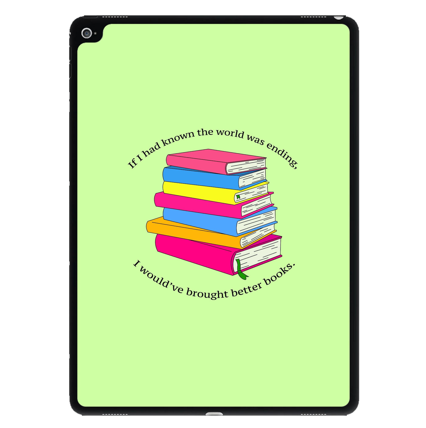 If I Had Known - TV Quotes iPad Case