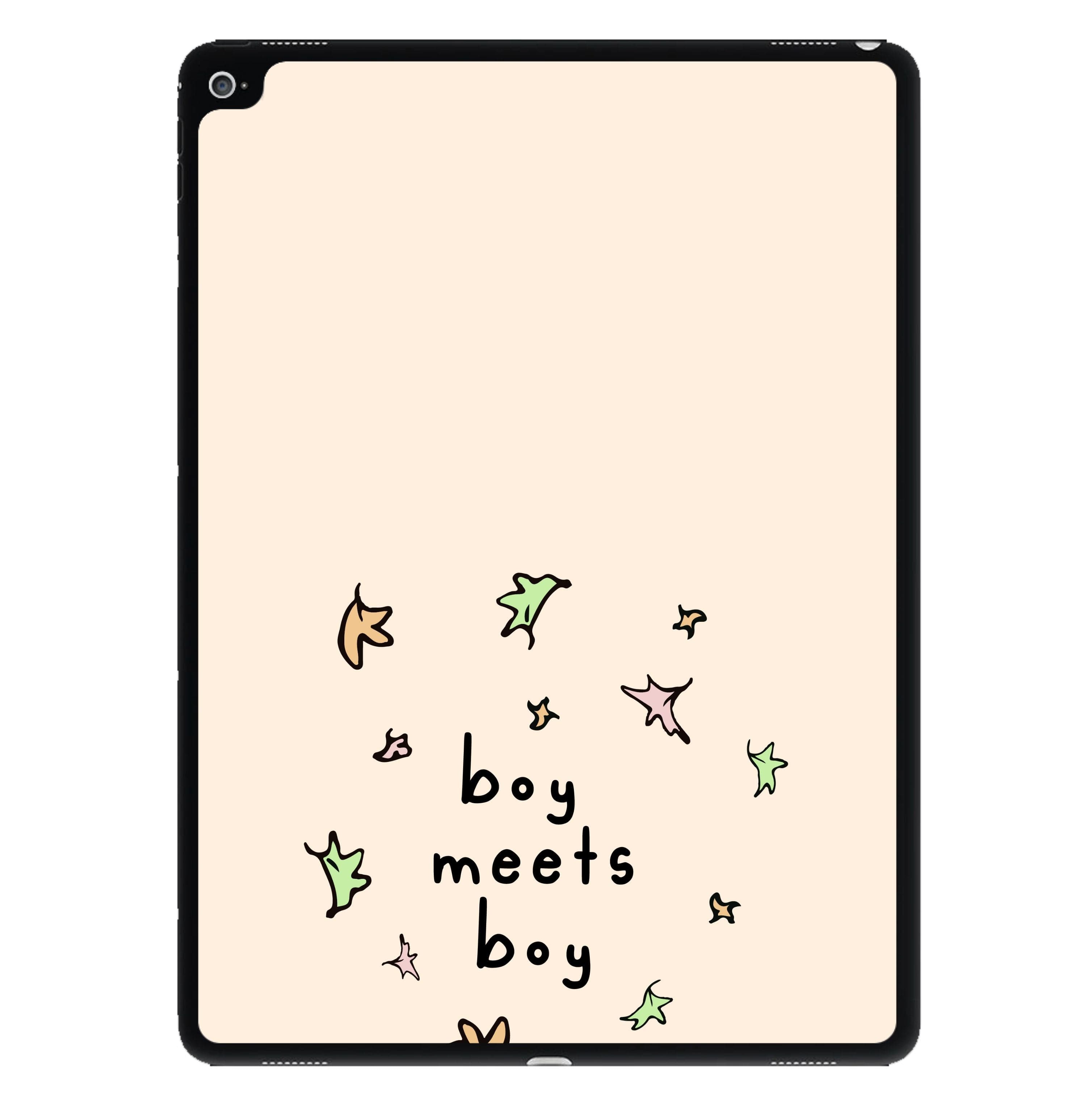 Boy Meets Boy - Heart TV iPad Case