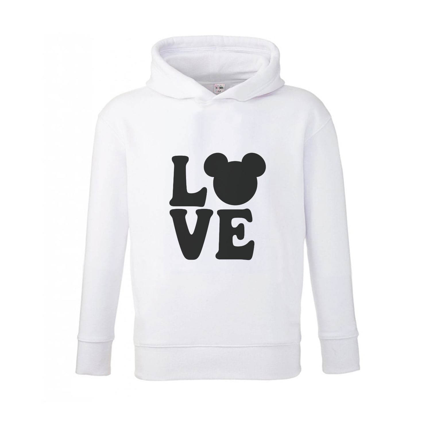 Mouse Love Valentine's Kids Hoodie