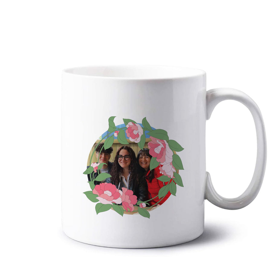 Floral Wreath - Personalised Mother's Day Mug