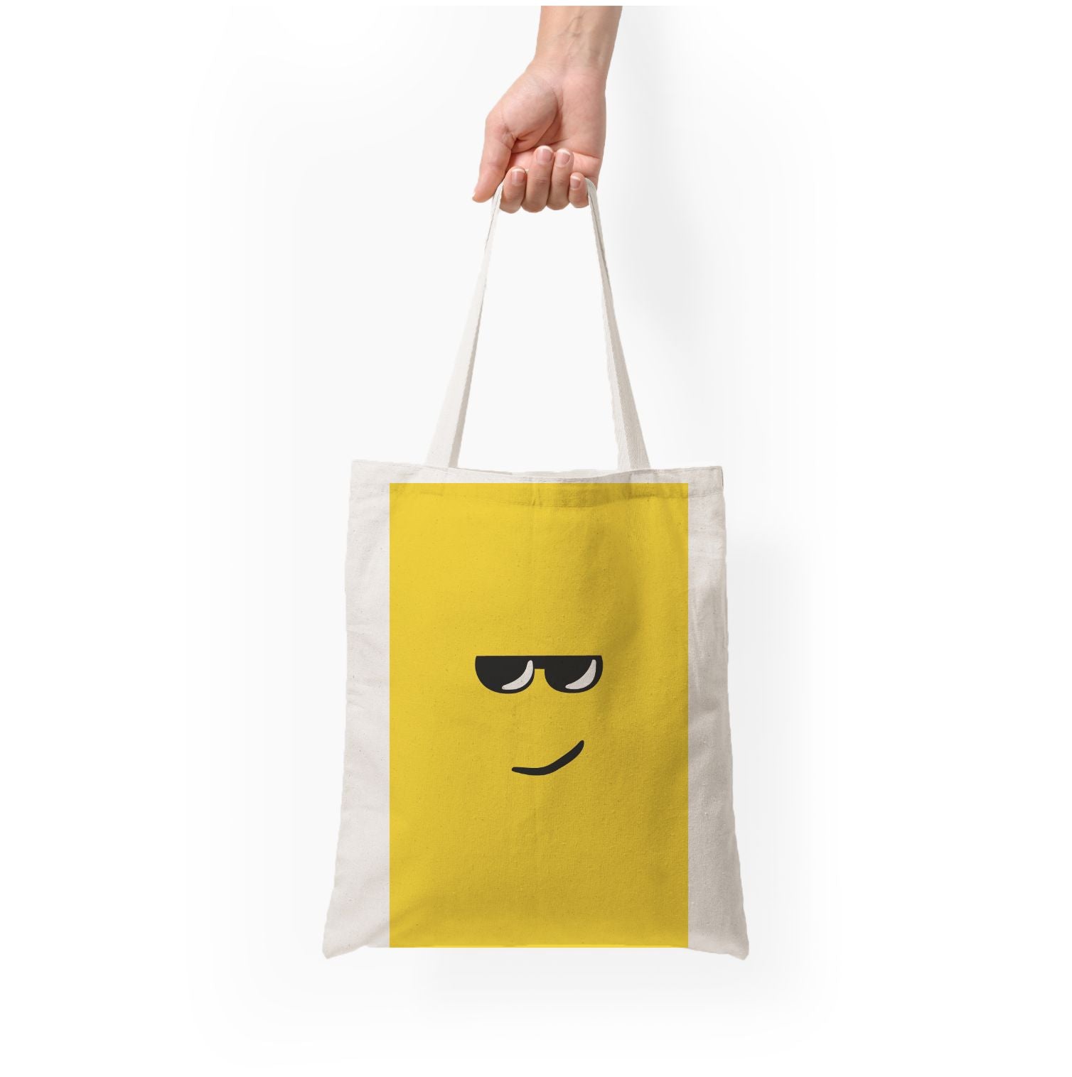 Yellow Face Shades Tote Bag