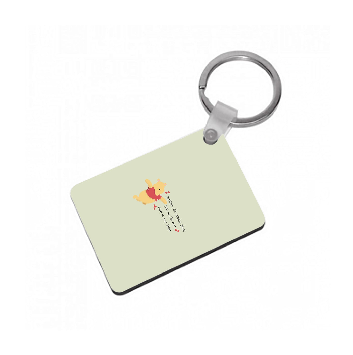 Take Up The Most Room - Winnie The Pooh Keyring