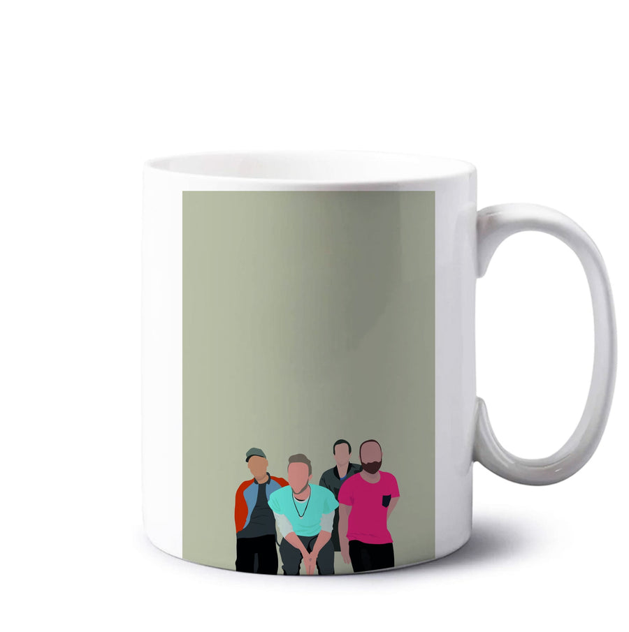 Coldplay Band Mug
