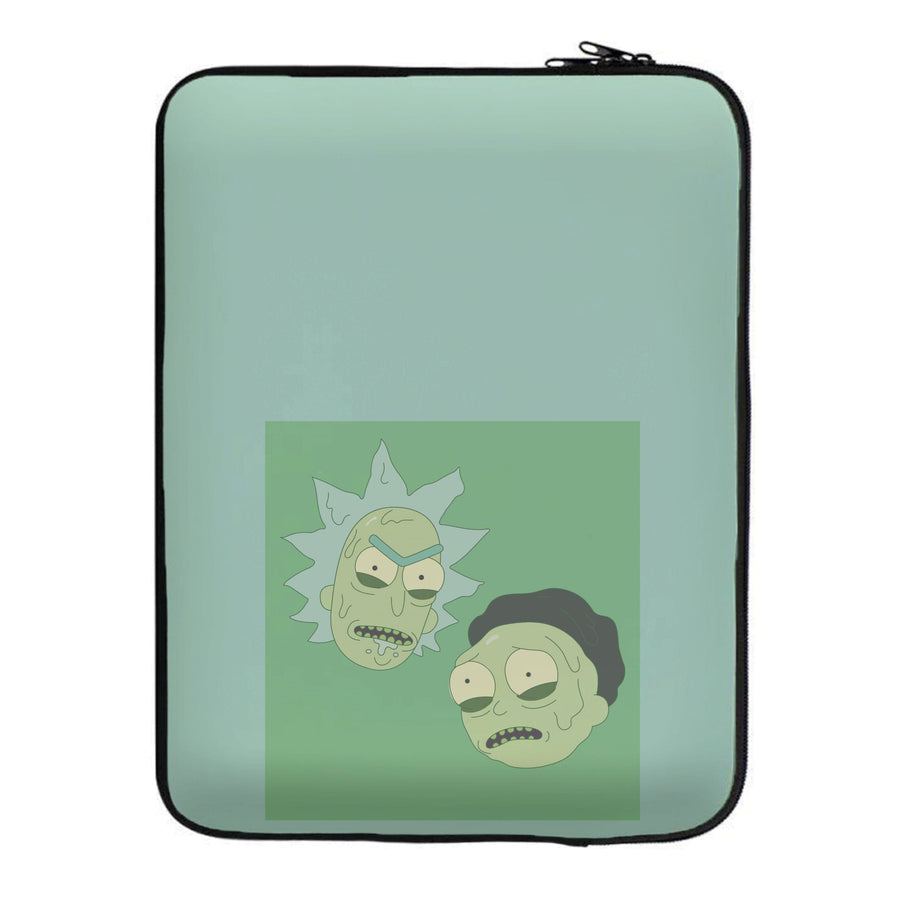 Melting - Rick And Morty Laptop Sleeve