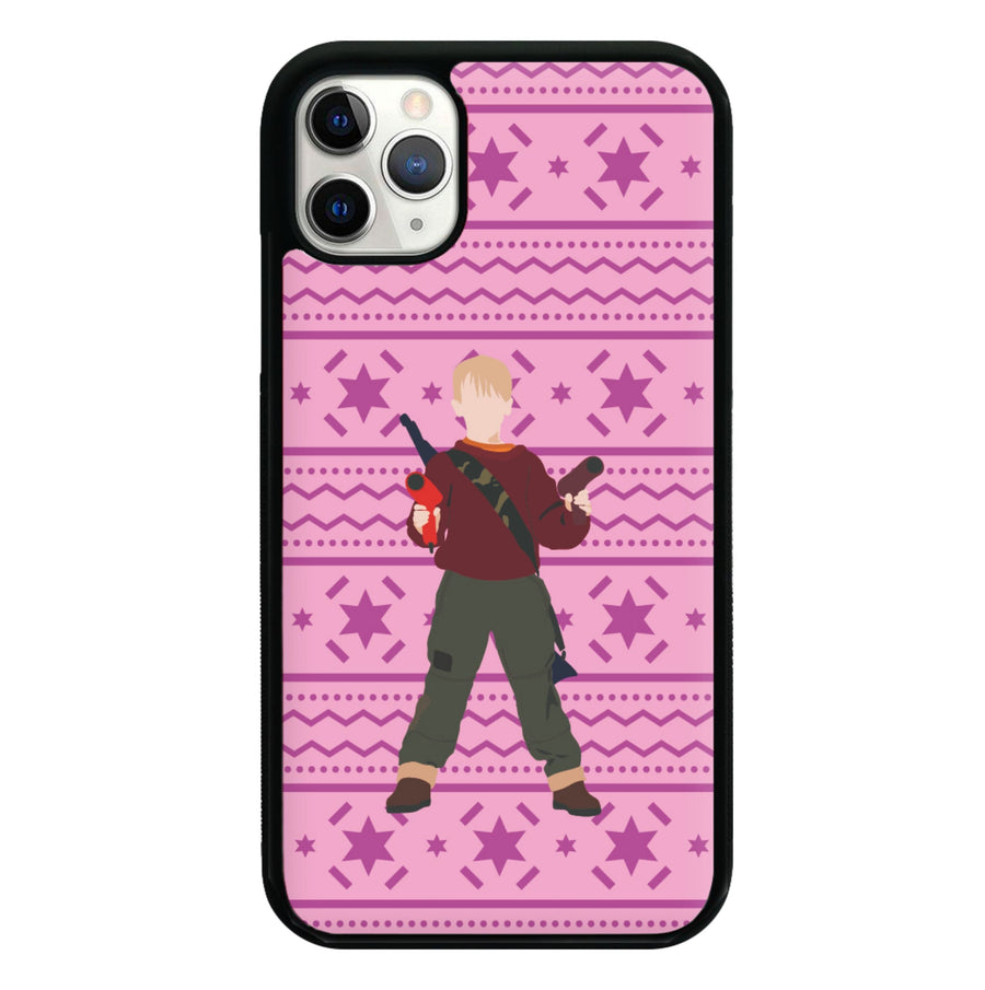 Kevin And Hairdryers - Home Alone Phone Case