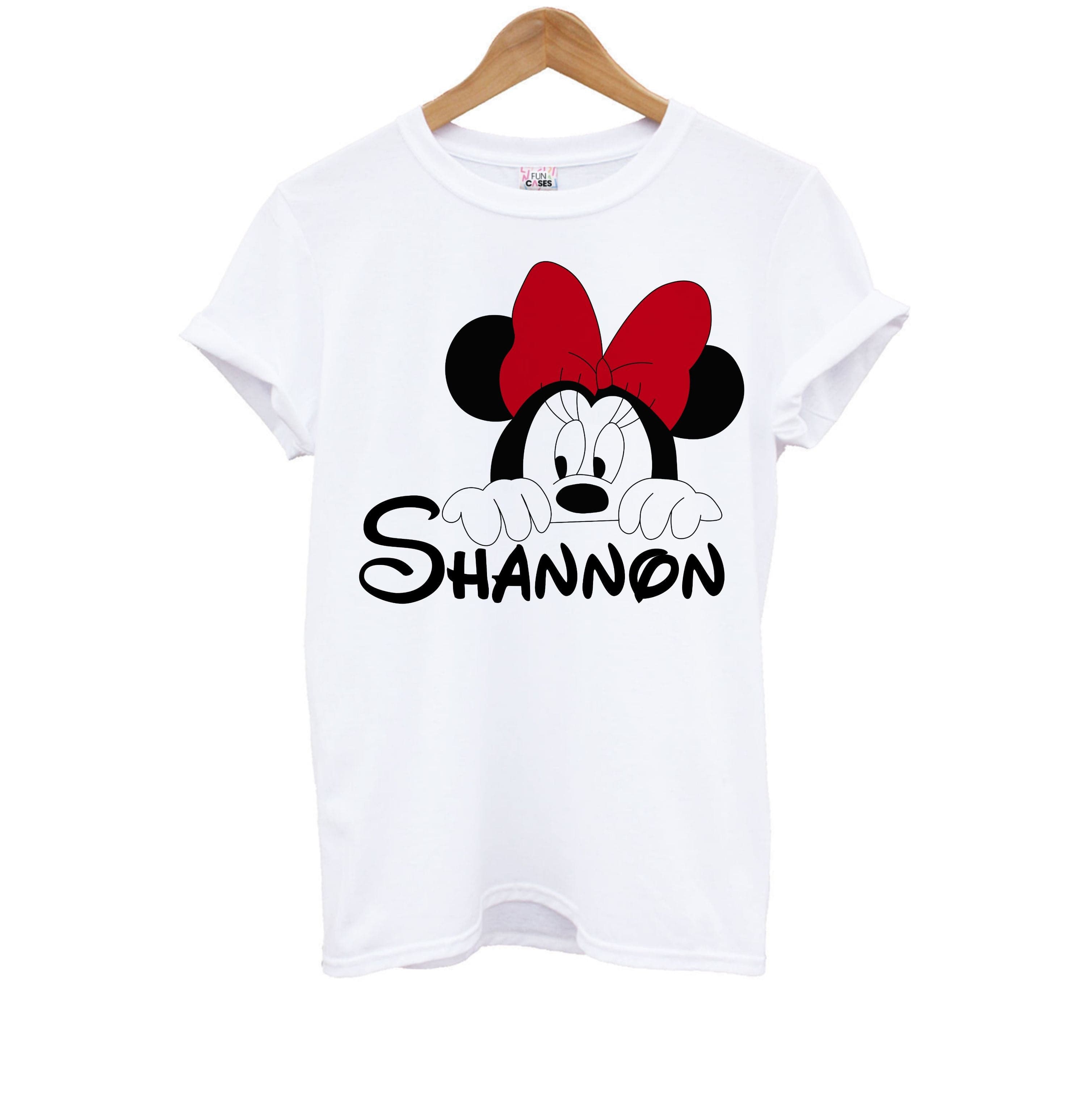 Minnie Mouse - Personalised Fairytale Kids T-Shirt