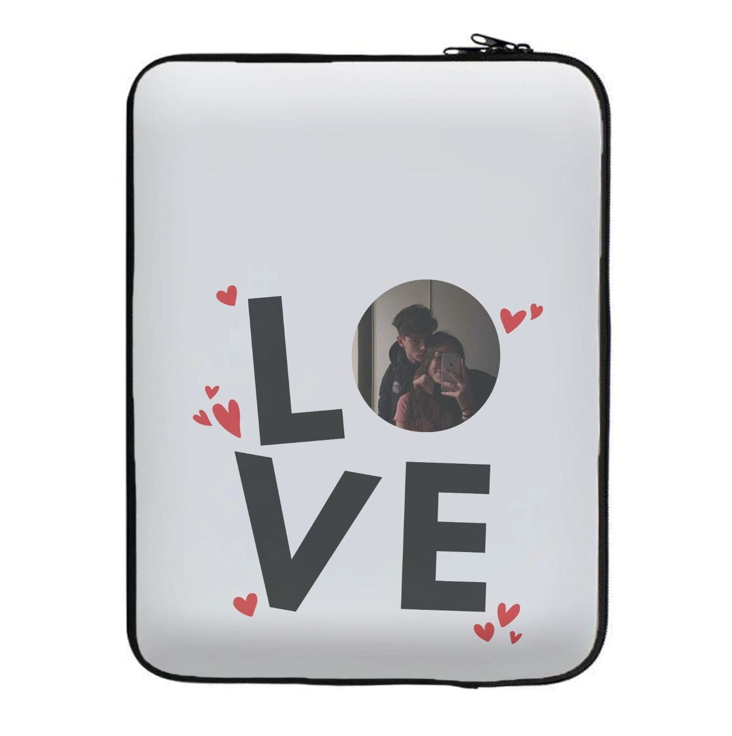 Love - Personalised Couples Laptop Sleeve