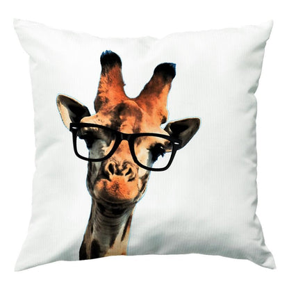 Hipster Giraffe Tumblr Cushion