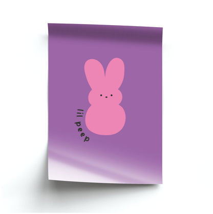 Peep Bunny - Peep Poster