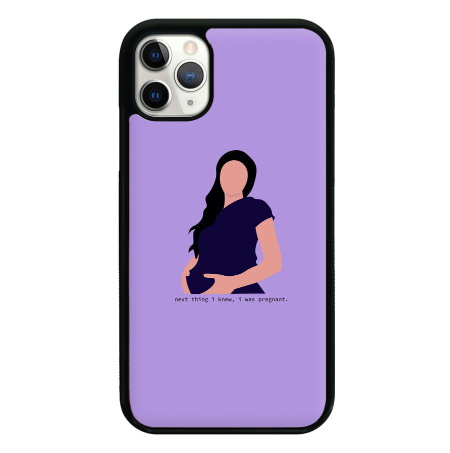 Next thing I knew, I was pregnant - Kylie Jenner Phone Case