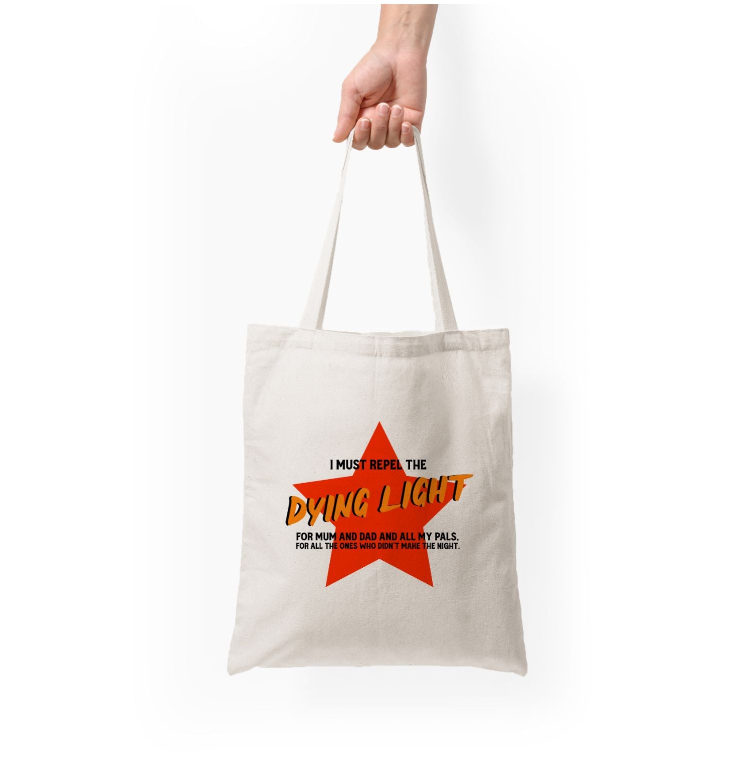 I Must Repel The Dying Light - Fender Tote Bag