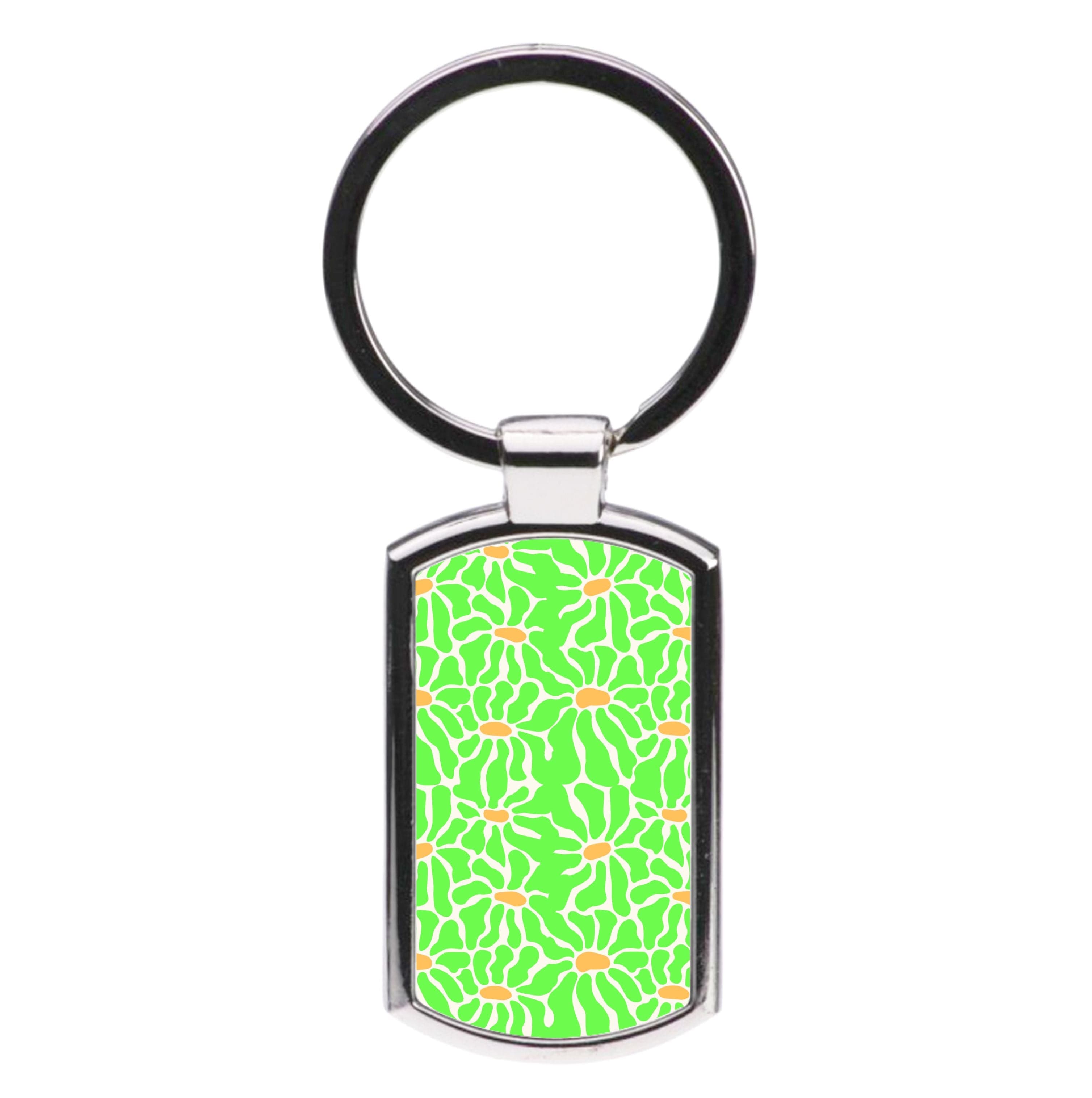 Green Flowers - Summer Luxury Keyring