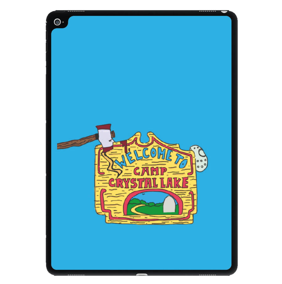 Welcome To Camp Crystal Lake - Friday The 13th iPad Case
