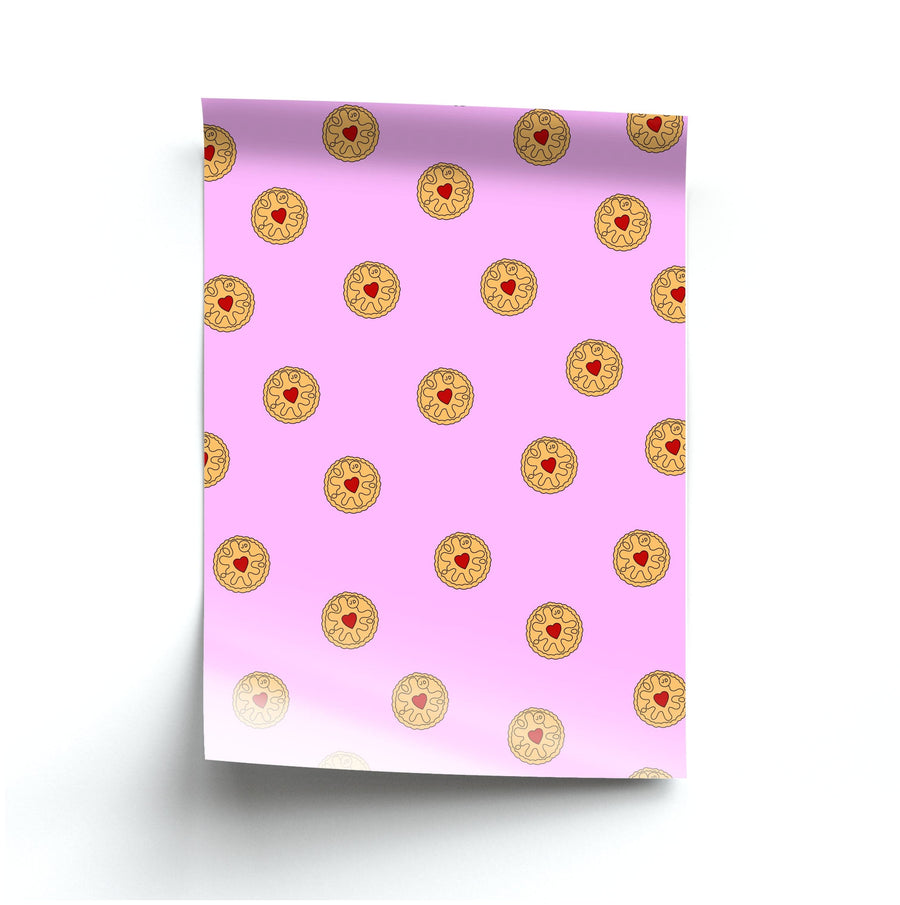 Jammy Doggers - Biscuits Patterns Poster