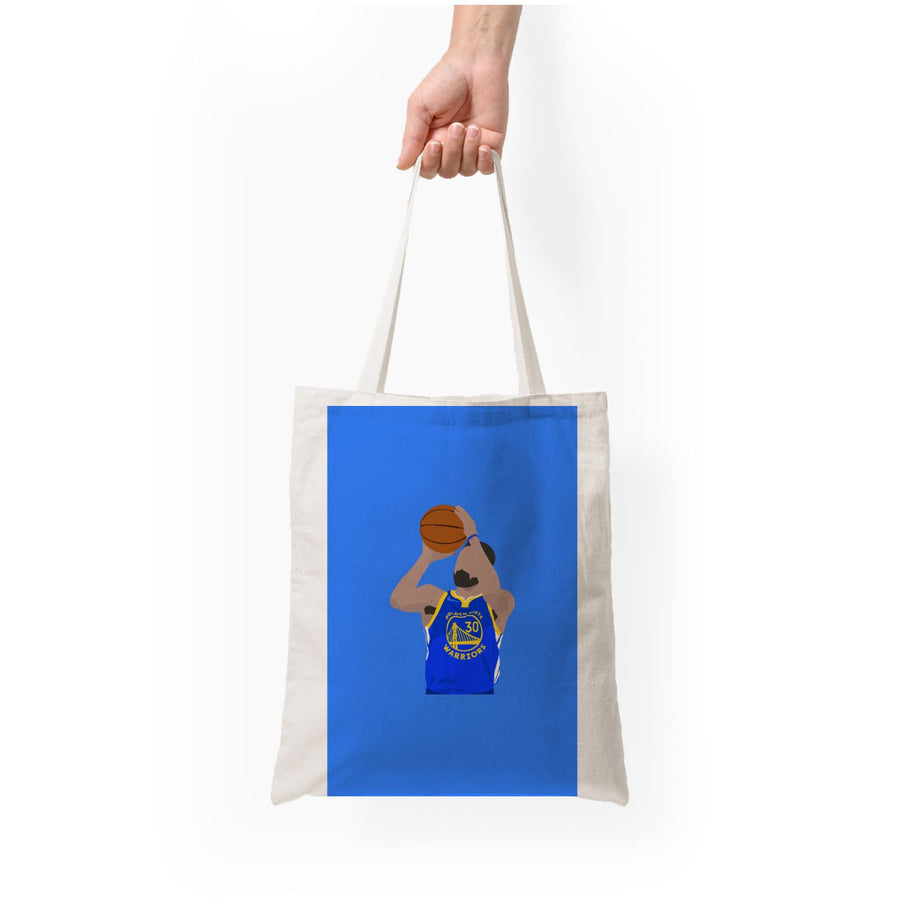 Steph Curry - Basketball Tote Bag