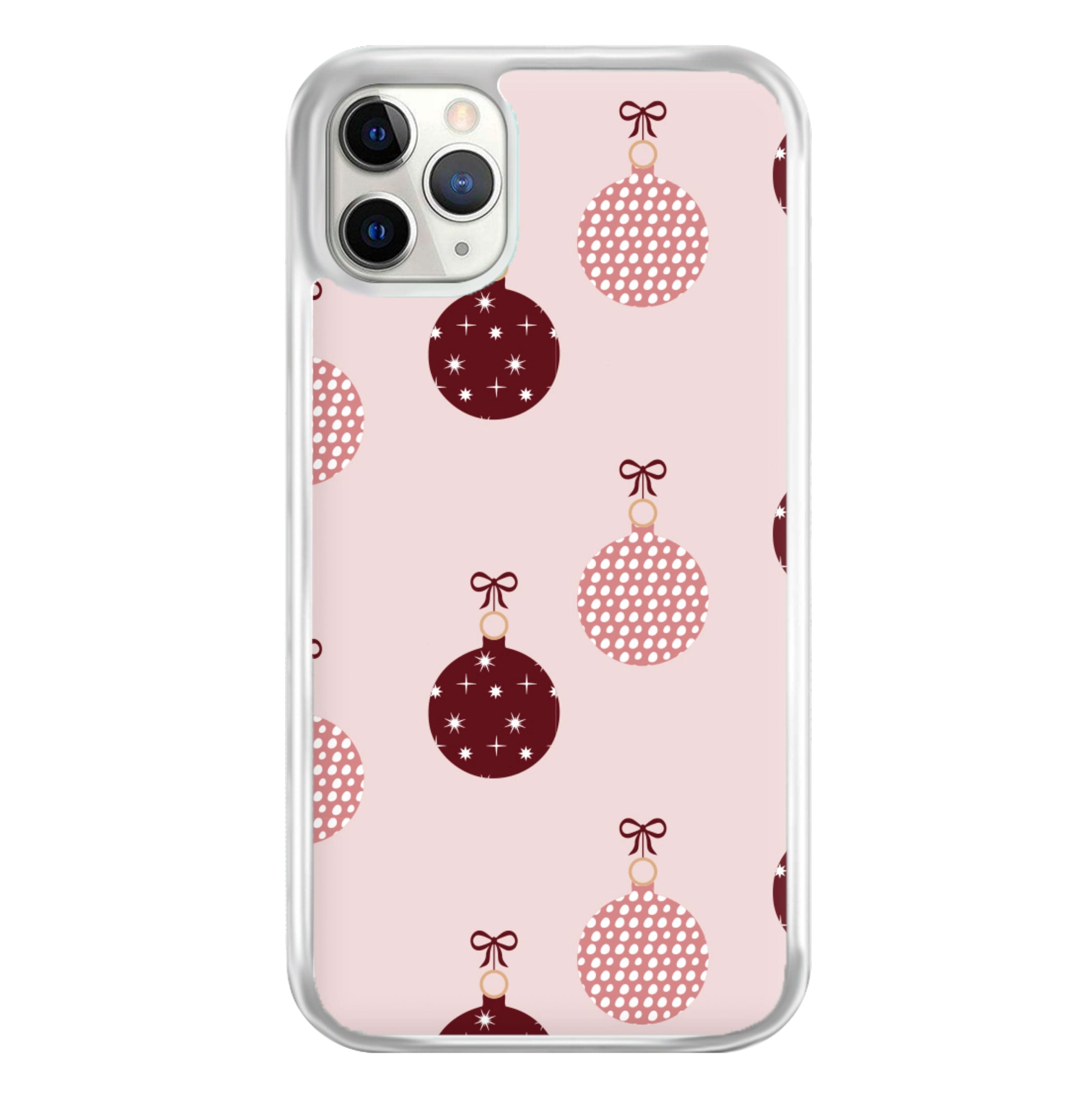 Christmas Bauble Pattern Phone Case